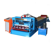 CE certificates step glazed steel roof sheets material roll forming machine line